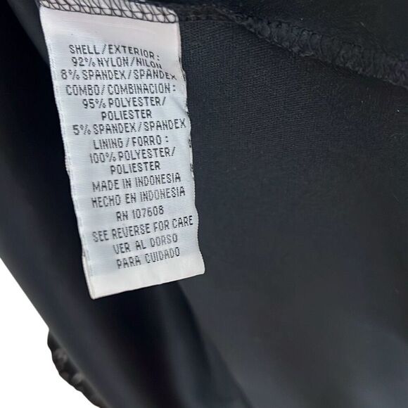 R&K Lace Wrap 3/4 Sleeve A Line Midi Dress Black Size 24W Plus - Picture 7 of 9